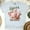 Ash, variant on I Believe in Santa and Coffee T-Shirt | Cute Holiday Graphic Tee, Heliconia, Size M