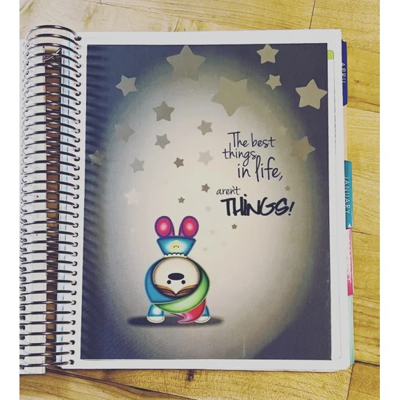 Best Things In Life Aren'T Things 2 Sided Insert 4 Use W/ Erin Condren Planner