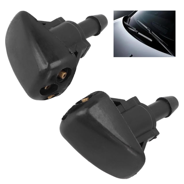 98630YY000, Windscreen Washer Jets Car Front Windshield Nozzle ABS Wearproof for Repair Replacement for