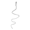 thumbnail image 2 of rygai Braided Head Chain Snake Shape Long Tassel Rhinestone Punk Shining Hair Ornament Hair Decor Hair Daily Styling Tool,White, 2 of 8
