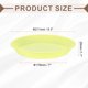 thumbnail image 2 of Uxcell 4 piezas de platillo de plástico para plantas de 7" bandeja de goteo para maceta, amarillo albaricoque, 2 of 7