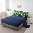 thumbnail image 3 of Erosebridal American Football Bedding Full Size, Soccer Sports Duvet Set, Navy Green, Seattle, Microfiber 7pcs, 3 of 5