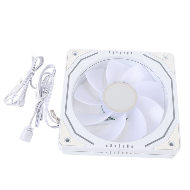 RGB CPU Fan, 120mm 3 Pin ARGB Case Fan PWM Control, 800 to 1800RPM Cooling Fan, PWM PC Fan for Computer Chassis & CPU Radiator