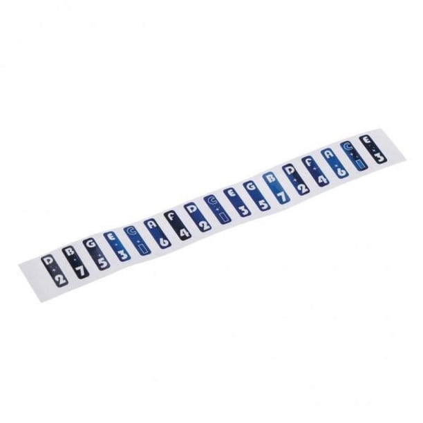 Pegatinas de notas clave Strade Fareast Limited para principiantes juego musical 3 piezas