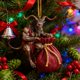 thumbnail image 5 of 10cm/4-in Holiday Prank Series Folklore Horror Christmas Tree Decorations With Rope Suitable For Christmas Party Decorations, 5 of 7