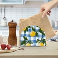 thumbnail image 2 of Yayeee Napkin Holder for Table Set of 2 Kitchen Paper Tissue Organization, Light Blue Plaid, 2 of 8