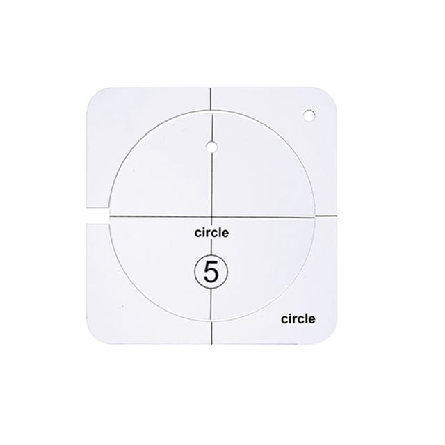 Agiferg Acrylic DIY Sewing Patchwork Ruler Special-shaped Hollow Sewing Kit Patchwork Template