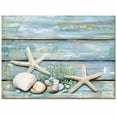 thumbnail image 2 of Area Rugs 2x3 Ft Starfish Shell Seaweed Summer Ocean Wood Grain Non-Slip Washable Rug Indoor Rug Floor Mats Non Shedding Carpet for Living Room Bedroom Dining Room Home Decor, 2 of 8