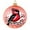 Bullfinch in Hat, variant on STPgoods Lilies of the Valley Glass Christmas Ball Ornament 3.5" Hand-Painted Christmas Tree Ornament Christmas Tree Hanging Decoration Red