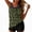 Army Green, variant on longantii Tankini Swimsuits for Women Two Piece Bathing Suits Fashion Printed Blouson Tank Tops Tummy Control Modest Swimsuits with High Waist Swim Shorts Tankini Swimwear Blue XL