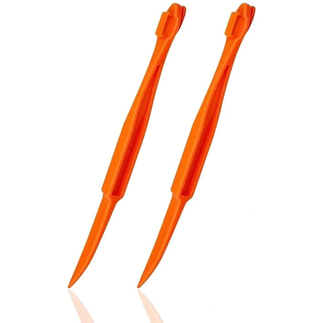 Pelador de naranjas, herramientas de plástico, pelador de naranjas, removedor de cítricos, fácil de abrir, cortador de cáscara de cítricos, limón, cortador de verduras, herramientas de frutas K Adepaton WRJM-125