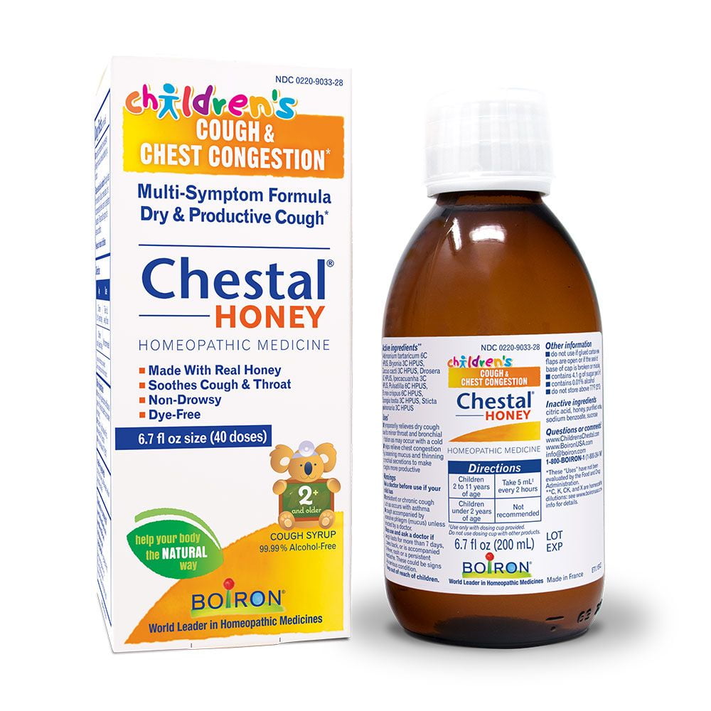 Boiron Children's Chestal Honey Cough & Chest Congestion, MultiSymptom