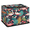 Multicolor 1, variant on CURLYOOT Tropical Bird Storage Bin with Zipper Lid, Parrot Toucan Leaves Fabric Storage Basket with Handles, Decorative Foldable Storages Box Clothes Organizer for Closet, Shelf