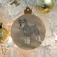 thumbnail image 5 of Miniature Schnauzer Dog Wood Christmas Tree Holiday Ornament, 5 of 6