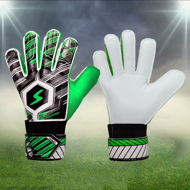 Guantes de portero de fútbol con guantes de portero para niños, jóvenes y adultos