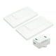 thumbnail image 4 of Kit de interruptor de luz inalámbrico de pared autoalimentado, impermeable, 433 MHz, con receptor para el hogar., 4 of 14