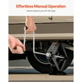 thumbnail image 6 of VEVOR 5000 lbs RV Scissor Jacks, 4-23.4 in RV Stabilizer Leveling Scissor Jacks, Set of 4, Heavy Duty Stabilizer Jack with Crank Handle, Socket and Bubble Levels, Not Easily Bent or Deformed, 6 of 9