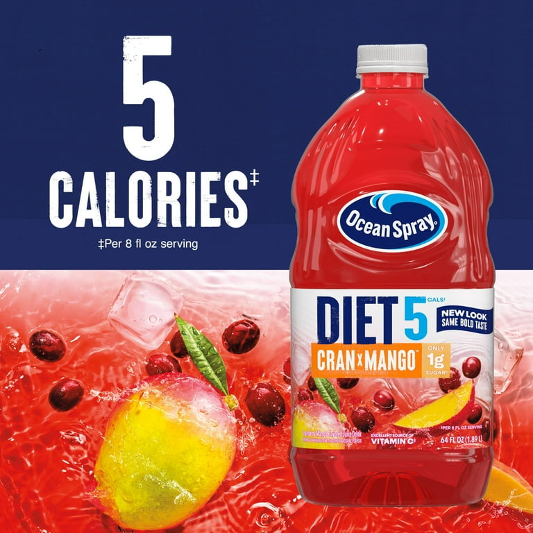 Ocean Spray® Diet Cran-Mango™ Fruit Beverage, Cranberry Mango