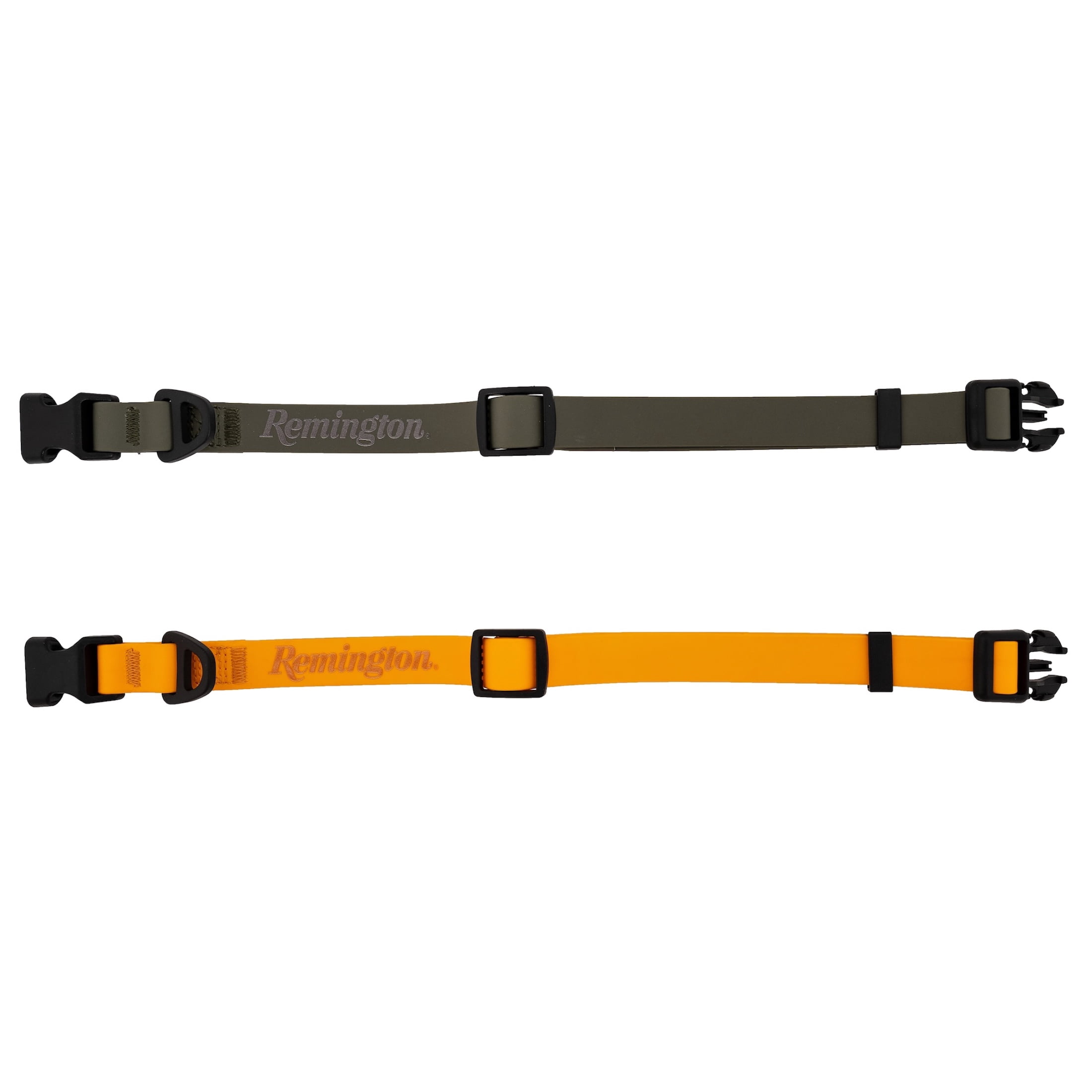Remington Coated Dog Collar, Orange, Size XS