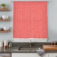 thumbnail image 6 of Coral Pink Color Sheer Curtains 96 Inches Long, Abstract Woven Texture Vintage Minimalist Light Filering Curtains, Privacy Drapes Simi Floor to Veiling Curtain for Living Room Window Treatment, 6 of 9