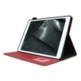 thumbnail image 5 of SaniMore for iPad 6th Gen/iPad 5th Gen/iPad Air 2/iPad Air, iPad 9.7 Wallet Case with Card Slots & Pen Holder [Auto Sleep] PU Leather Kickstand Shcokproof Full-body Protctive Cover, Red, 5 of 10