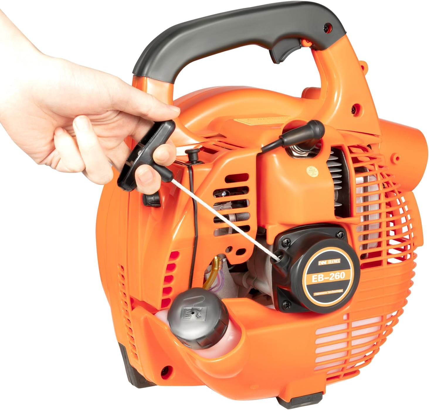 Handheld Gas Blower, 2-Stroke Gas Powered Leaf Blower, 750W 25.4cc Gasoline Grass Sweeper for Lawn Care, Snow Blowing & Yard Cleaning, Heavy Duty Grassland Cleaning Machine