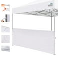 thumbnail image 2 of Eurmax Instant Sunwall for 10ftx3f't Pop up Canopy, 1 Pack White Canopy Sidewall, 2 of 7