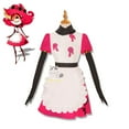 Hazbin Niffty Cosplay Costume Niffty Maid Dress Sinner Demon Hote for Adult Woman Halloween ...