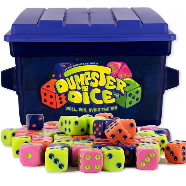 Dados Basura Juegos Familiares Ritmo Rápido Con 80 para La Fiesta Y Noche
