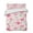 Pink Green White, variant on Quilts Twin XL Size, Elegant Spring Floral Soft Comforter Bedding Set for Bed, Pink Flower Summer Botanical Lightweight Quilted Bedspread with Pillow Cover(2 Pieces) for All Season, 68x98 Inch