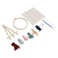 thumbnail image 4 of Kit De Inicio De Bordado, Kits De Inicio De Bordado De Aguja Perforada Descomprimidos Para Principiantes Ccdes Muchacha, 4 of 8