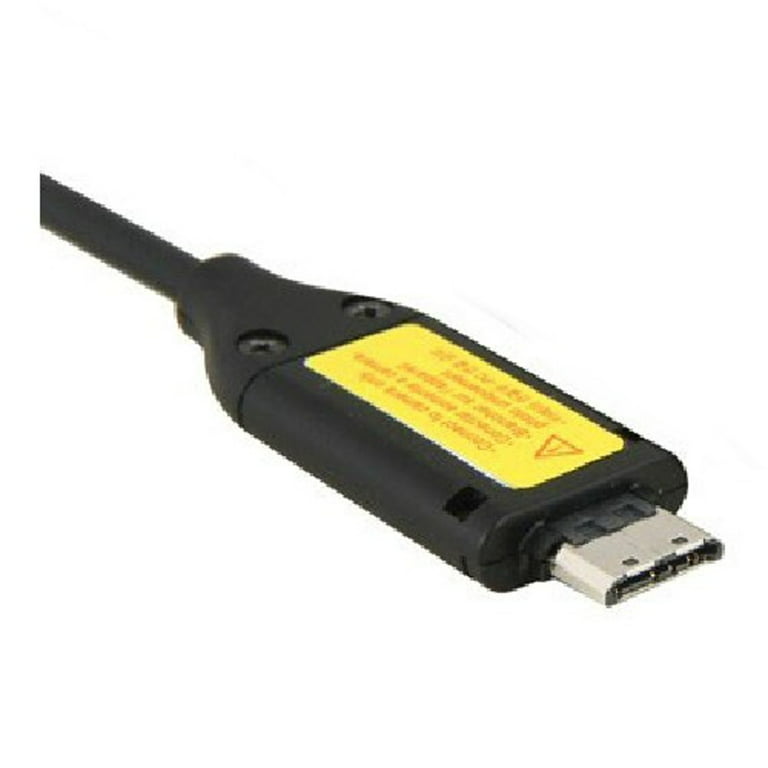 Câble Micro USB de 2m pour appareil photo Samsung ST93 / NX200 / MV800 /  WB750 / ST96 / ST94 / ST76 transfert de données 2A gris PVC