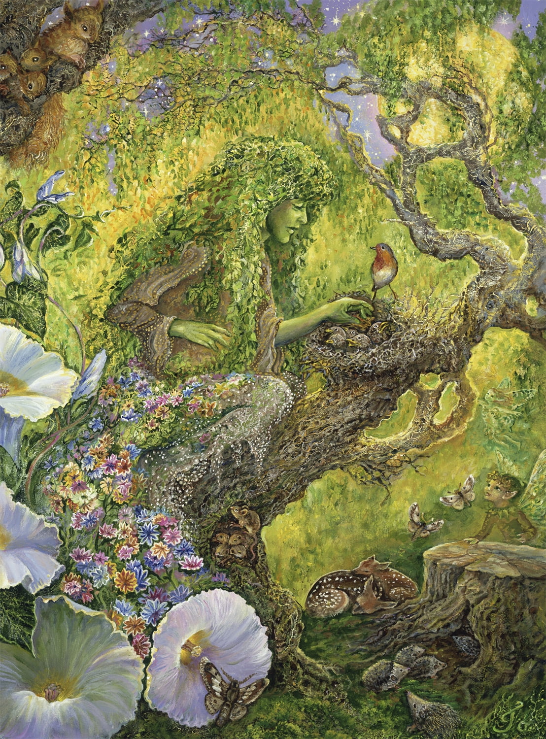 Buffalo Games 1000-Piece Josephine Wall Forest Protector Interlocking Jigsaw Puzzle