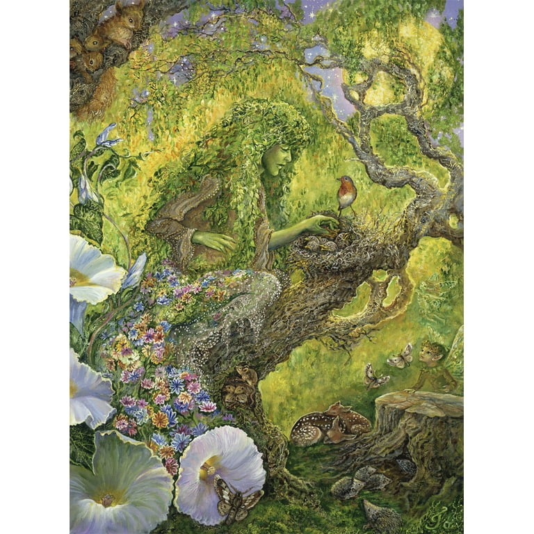 Buffalo Games 1000-Piece Fantasy Nature Glitter Jigsaw