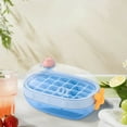 thumbnail image 3 of Fuebueo Summer Savings Ice Cube Tray with Lid Cocktail Ice Easy Pop out Silicone Ices Cubes Trays for Freezer, 3 of 6