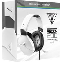 Recon 200 Wired Stereo Gaming Headset, White, Turtle Beach, Xbox One and PlayStation 4, 731855032204