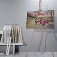 thumbnail image 4 of Be My Valentine's Siberian Husky Truck Full of Love Flower Balloon Horizontal Matte Canvas Poster Husky Dog Lover Gifts Wall Art Home Decor - 02029, 4 of 5