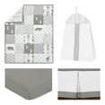 thumbnail image 5 of Sweet Jojo Designs Woodsy Grey and White 4 Piece Crib Bedding Set, 5 of 6
