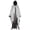 Coffee, variant on XXWXYD Grim Reaper Jumpsuit for Adults, Black Hooded Cloak with Scythe Prop, Scary Halloween Robe for Horror Parties & Cos-play Events