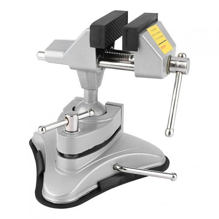 

360° Rotating Aluminum Alloy Clamp Vise 70mm Jaw Width Perfect for Workbench Woodwork Tasks