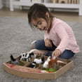 thumbnail image 2 of Melissa & Doug Farm Friends Collectible Toy Animal Figures (10 pcs), 2 of 9
