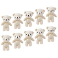thumbnail image 4 of 10 Uds. De muñeco de oso pequeño de peluche, colgante de oso de peluche, llavero de Animal de peluche, colgante, 4 of 7