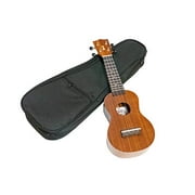 Domestic inspection completed [KIWAYA] Baby size ukulele U-Trip 01 with soft case (mahogany plywood convenient to carry, recommended for children with small hands)