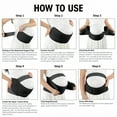 thumbnail image 3 of BAKIBO Maternity Belt, Pregnancy 3 in 1 Support Belt for Back/Pelvic/Hip Pain, Maternity Band Belly Support for Pregnancy Belly Support Band, 3 of 10