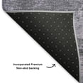 thumbnail image 5 of Addison Rugs Mayfield Premium Machine Washable Transitional Modern Purple Rectangle Rug, 3' x 5', 5 of 7