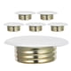 thumbnail image 4 of 8pcs Fire Sprinkler Cover Plate - White Concealed Flat Cover - Sprinkler Head Escutcheon Plate Replacement Parts For Ceiling Indoor-Outdoor, 4 of 4