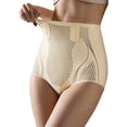 thumbnail image 2 of HVOBTTY Women's Cotton High Waist Briefs Solid Color Underwear High Stretch Relaxed Breathable Panties, 2 of 5