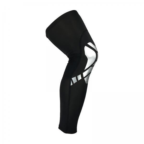 2x Manga de pierna larga manga de compresión para protección para entrenamiento, , baloncesto, fútbol, y ejercicio de gimnasio Cola rodillera deportiva