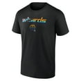 thumbnail image 2 of Men's Black Washington Wizards Pride T-Shirt, 2 of 3