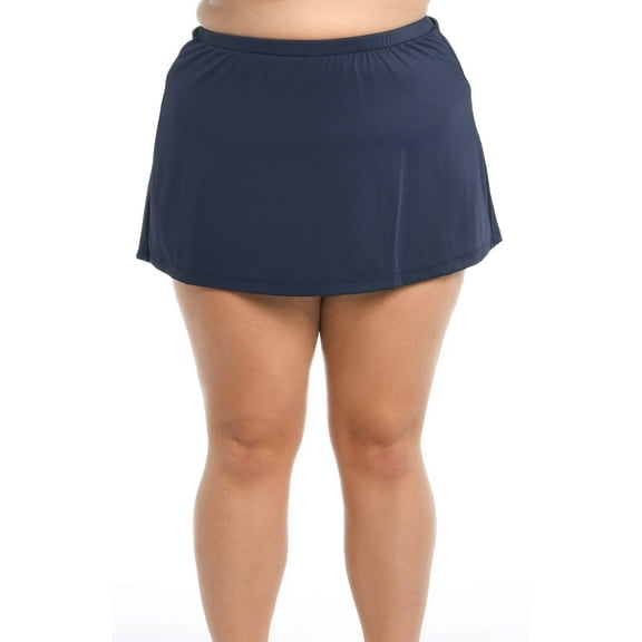 Solid Skirted Bottom (Plus Size)